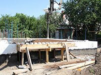 Армирование несъемной опалубки
